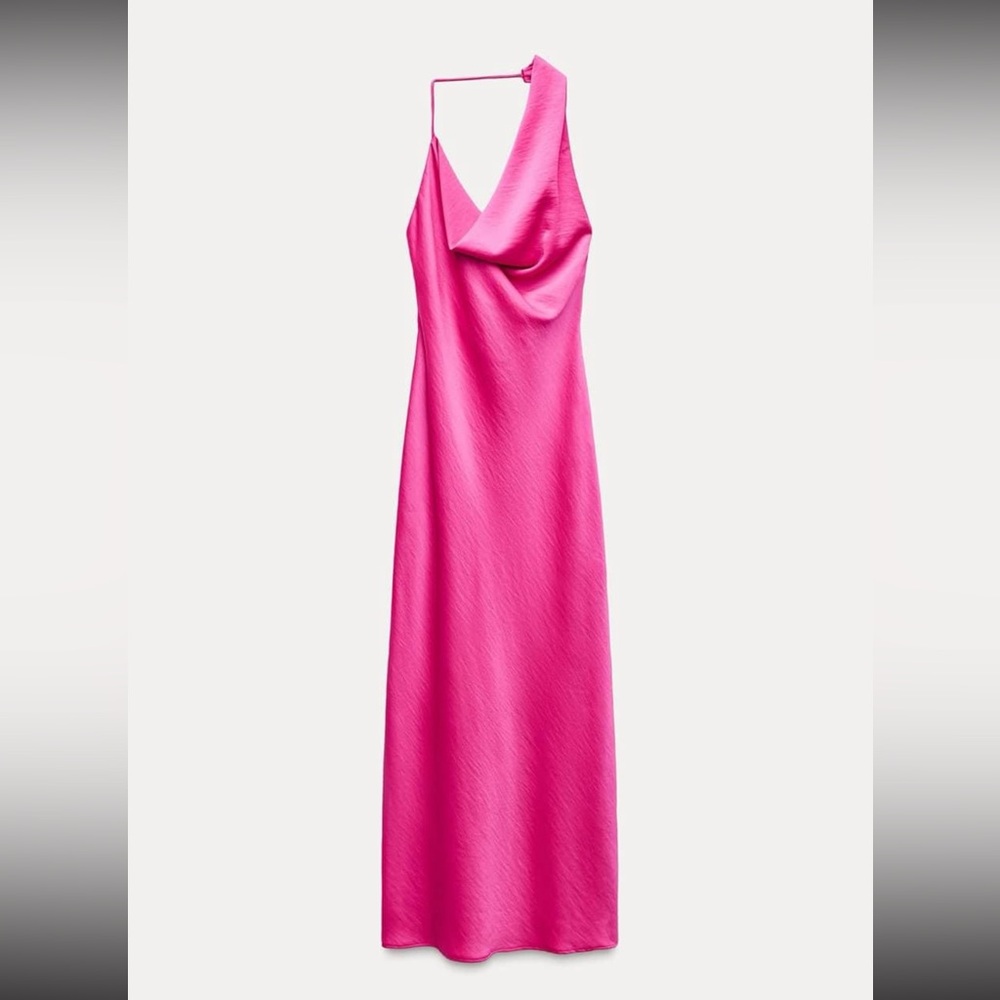 HOT PINK MAXI DRESS